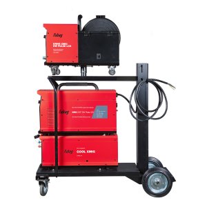 FUBAG Сварочный полуавтомат XMIG 500T DW PULSE  + Подающий механизм DRIVE XMIG DW PULSE  + Горелка FB 550W 3m  + Блок жидкостного охлаждения Cool XMIG  + Шланг-пакет 5 метров 95мм2 14 pol с жидкостным охлаждением + Тележка XM в Воронеже фото
