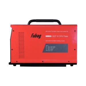 Полуавтомат сварочный инверторный FUBAG INMIG 300T W SYN PULSE с горелкой FB 400 3m в Воронеже фото