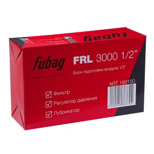 FUBAG Блок подготовки воздуха FRL 3000 1/2 дюйма  в #REGION_NAME_DECLINE_PP# фото