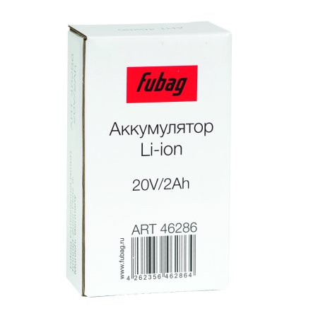 Аккумуляторная батарея FLI5S1P1202 Li-ion к бензиновым газонокосилкам FUBAG с электростартером и минирайдеру (20V/2Ah) в Воронеже фото