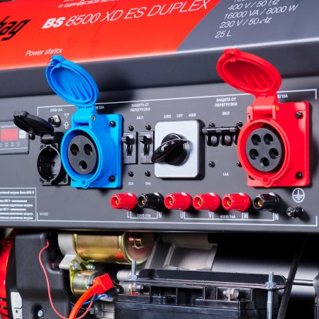 Бензиновый генератор FUBAG BS 8500 XD ES DUPLEX для одно и трехфазного режимов работы в Воронеже фото
