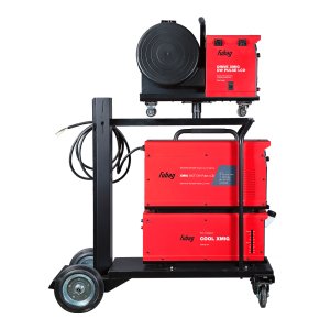 FUBAG Сварочный полуавтомат XMIG 500T DW PULSE  + Подающий механизм DRIVE XMIG DW PULSE  + Горелка FB 550W 3m  + Блок жидкостного охлаждения Cool XMIG  + Шланг-пакет 5 метров 95мм2 14 pol с жидкостным охлаждением + Тележка XM в Воронеже фото