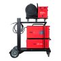 FUBAG Сварочный полуавтомат XMIG 500T DW PULSE + Подающий механизм DRIVE XMIG DW PULSE  + Горелка FB 550W 3m + Блок жидкостного охлаждения Cool XMIG + Шланг-пакет 5 метров 95мм2 14 pol с жидкостным охлаждением + Тележка  в Воронеже фото