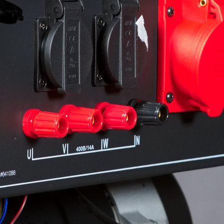 Бензиновый генератор FUBAG BS 8000 DA ES (трехфазный) с электростартером и коннектором автоматики в Воронеже фото