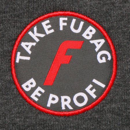 Серо-красная толстовка Fubag с капюшоном  размер XL в Воронеже фото