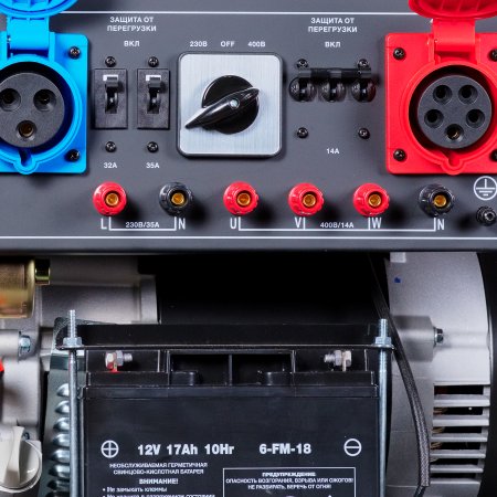 Бензиновый генератор FUBAG BS 8500 XD ES DUPLEX для одно и трехфазного режимов работы в Воронеже фото