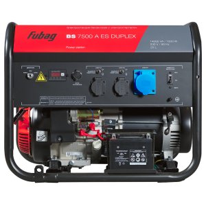 FUBAG Бензиновый генератор с электростартером и коннектором автоматики BS 7500 A ES DUPLEX + Блок автоматики Startmaster BS 11500 D (400V) для трехфазных сетей в ПОДАРОК в Воронеже фото
