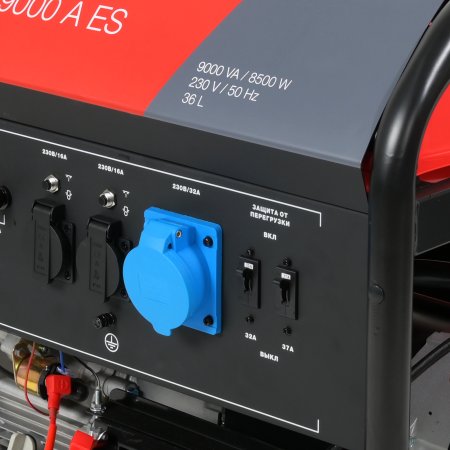 Бензиновый генератор FUBAG BS 9000 A ES с электростартером и коннектором автоматики в Воронеже фото