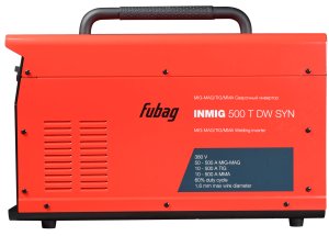 Сварочный полуавтомат INMIG 500T DW SYN + Подающий механизм DRIVE INMIG DW SYN + Шланг-пакет 5 м + Горелка FB 500 3 м + Блок жидкостного охлаждения + Тележка в Воронеже фото